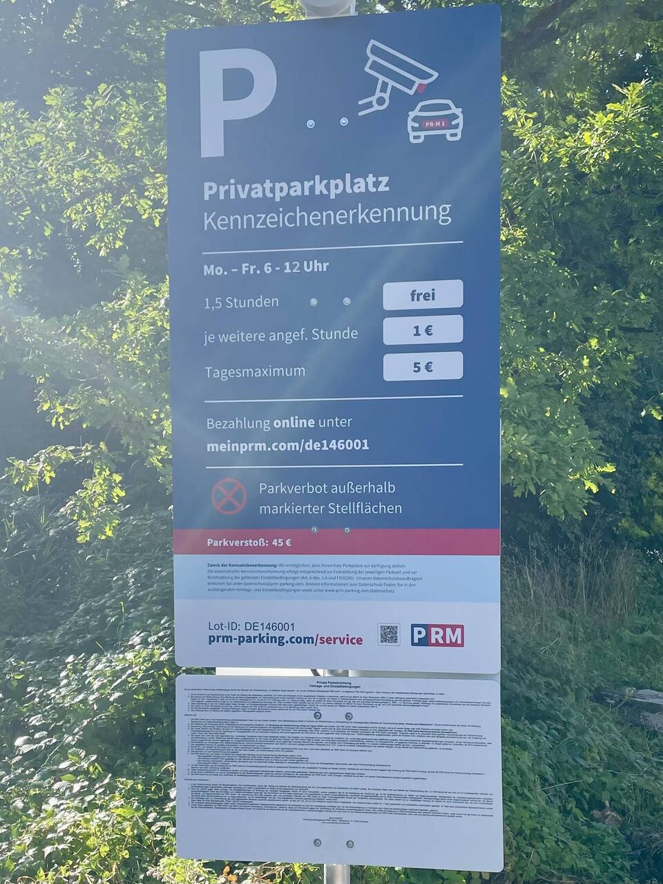 Parkplatz an der Freien Turnerschaft